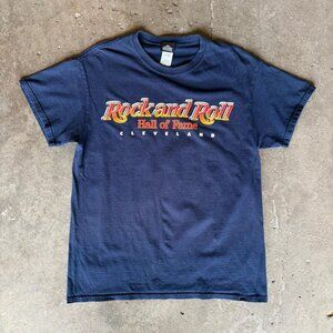 Vintage Rock and Roll Hall of Fame Cleveland Tee • Y2K • Music • Size M